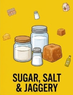 Sugar, Salt & Jaggery